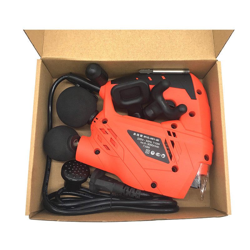 6-speed fitness deep muscle massage handheld cordless shock vibration treatment deep tissue massager electric massage