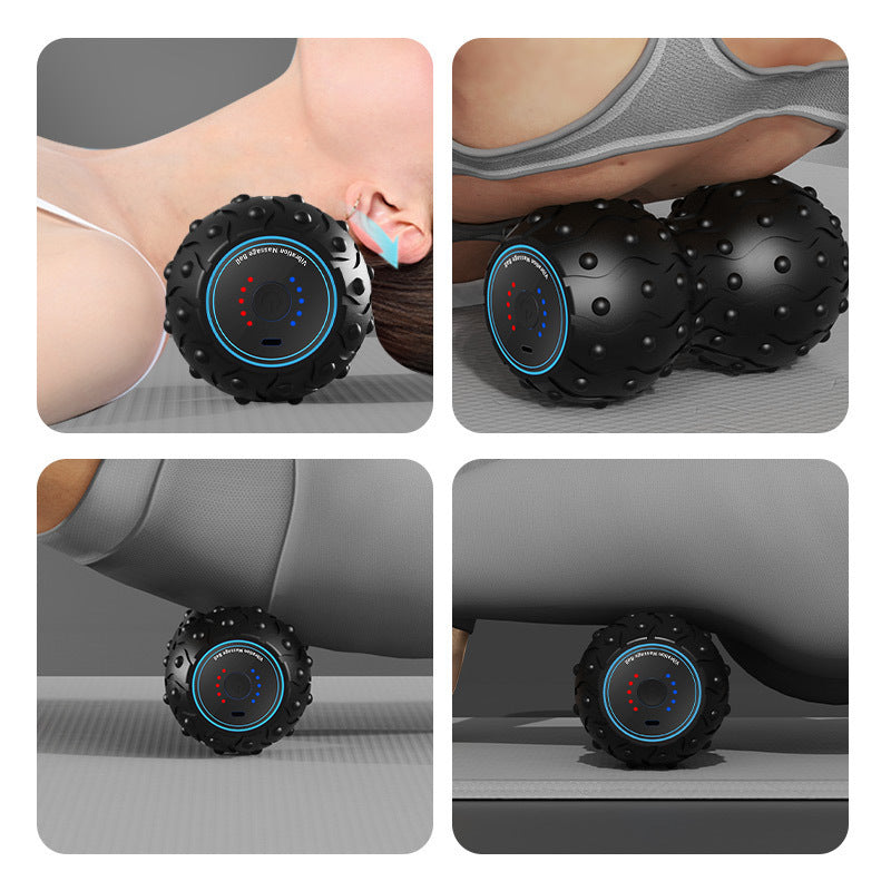 Peanut Massage Ball Shoulder And Neck Muscle Running Relaxation Massage Ball Foot Leg Fitness