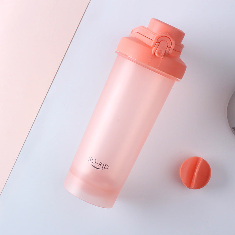 Space Plastic Shake Fitness Water Cup Exercise