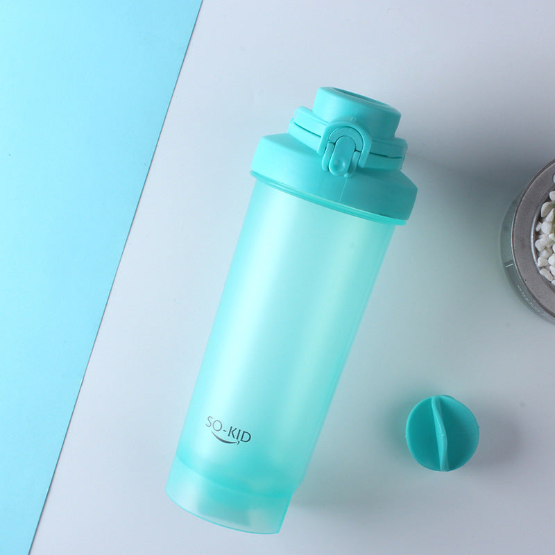 Space Plastic Shake Fitness Water Cup Exercise